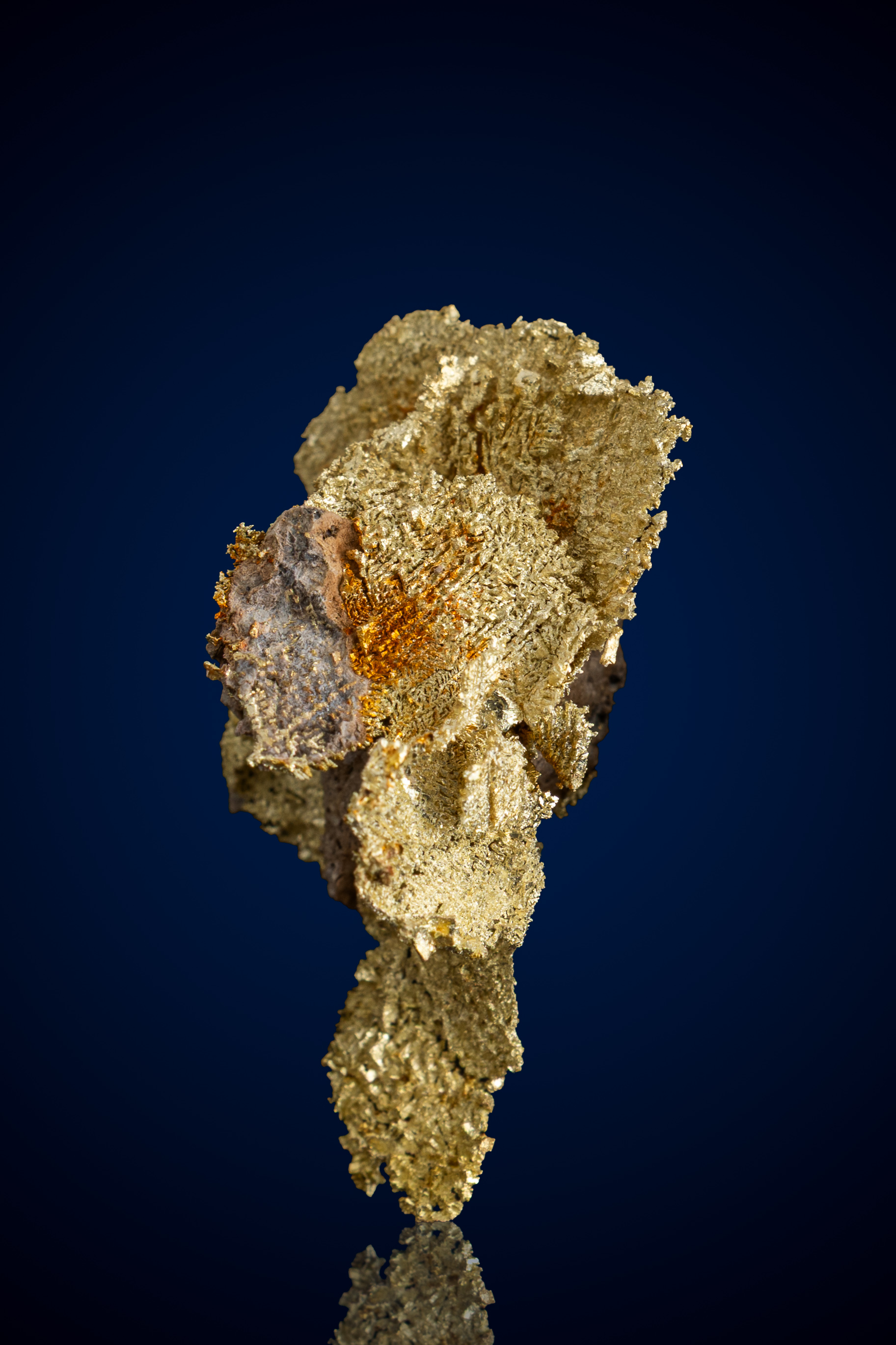 Sculptural, Filigreed Natural Gold Specimen - Round Mountain, NV - 3.12 grams (image for) Sculptural, Filigreed Natural Gold Specimen - Round Mountain, NV - 3.12 grams